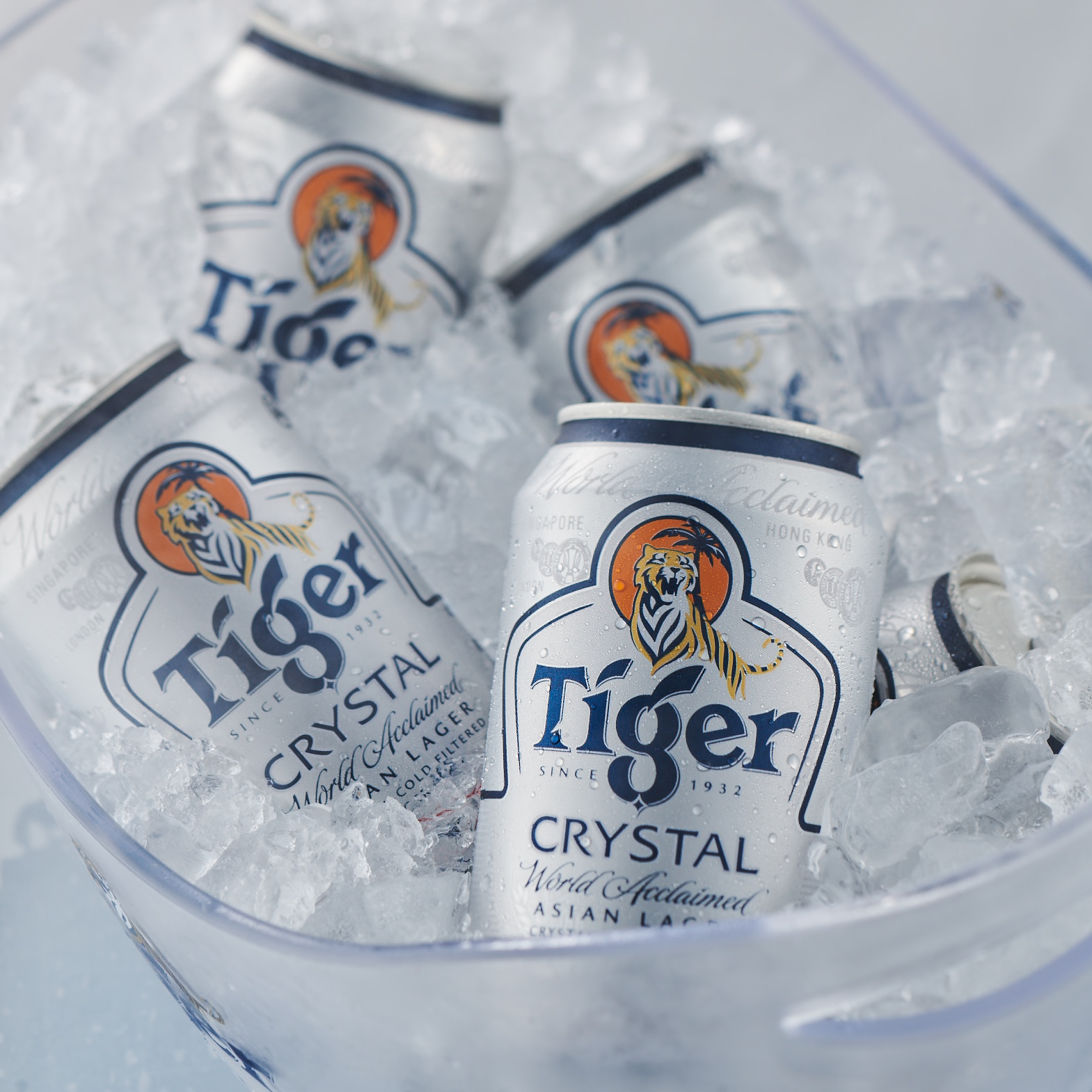 Bia Tiger Crystal Bạc Thái Lan Thùng 24 Lon 330ml